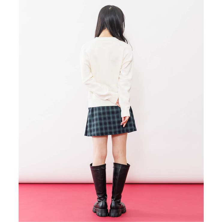 エコファーフラッププリーツスカート | F.O.Online Store | 詳細画像4 