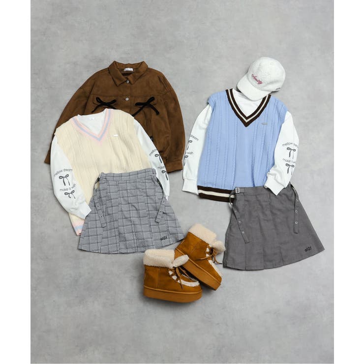 ロングベルトプリーツスカパン | F.O.Online Store | 詳細画像13 