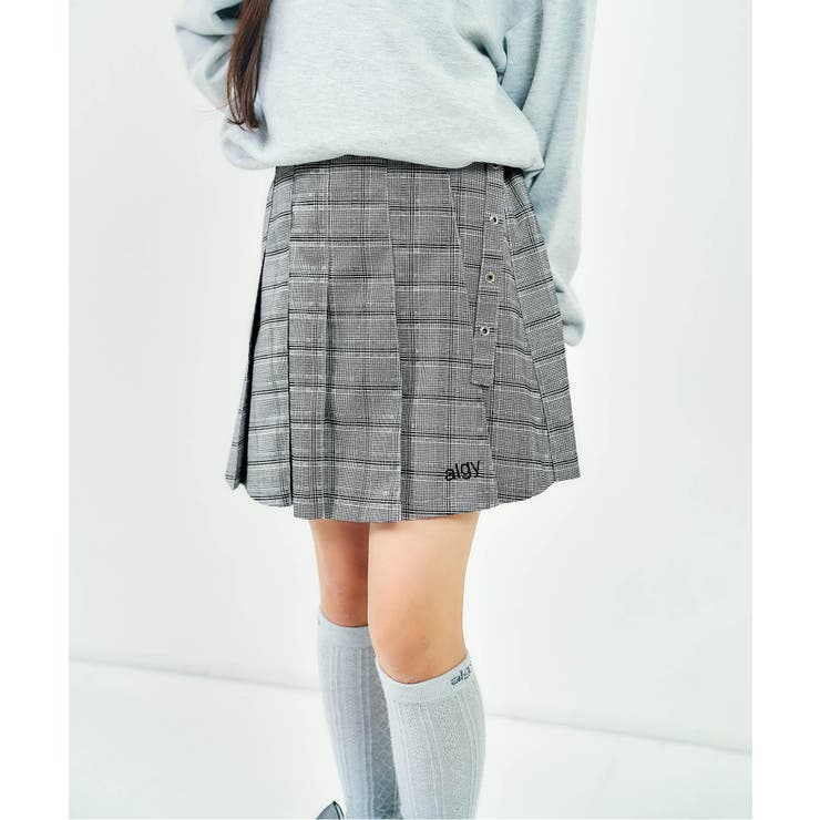 チェック柄 | ロングベルトプリーツスカパン | F.O.Online Store