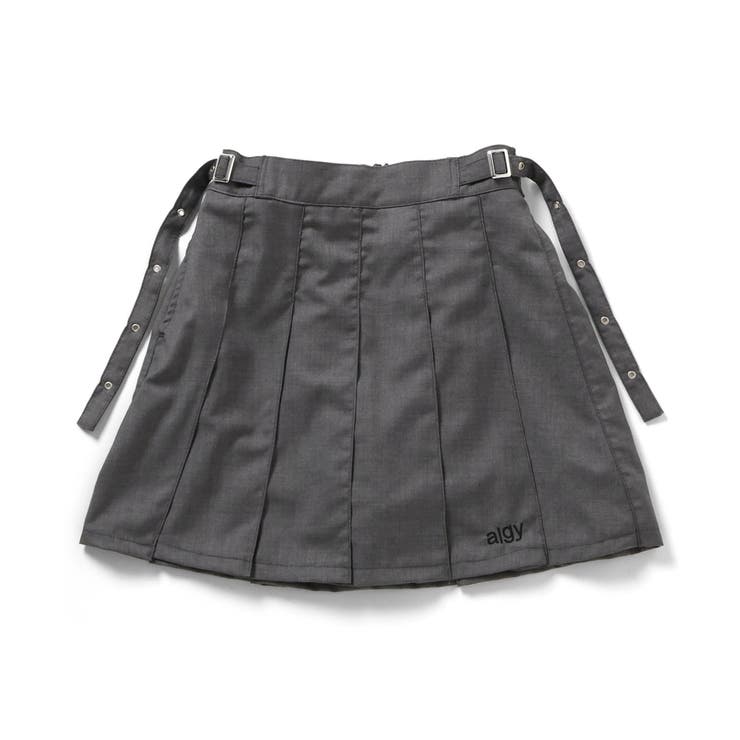 グレー | ロングベルトプリーツスカパン | F.O.Online Store