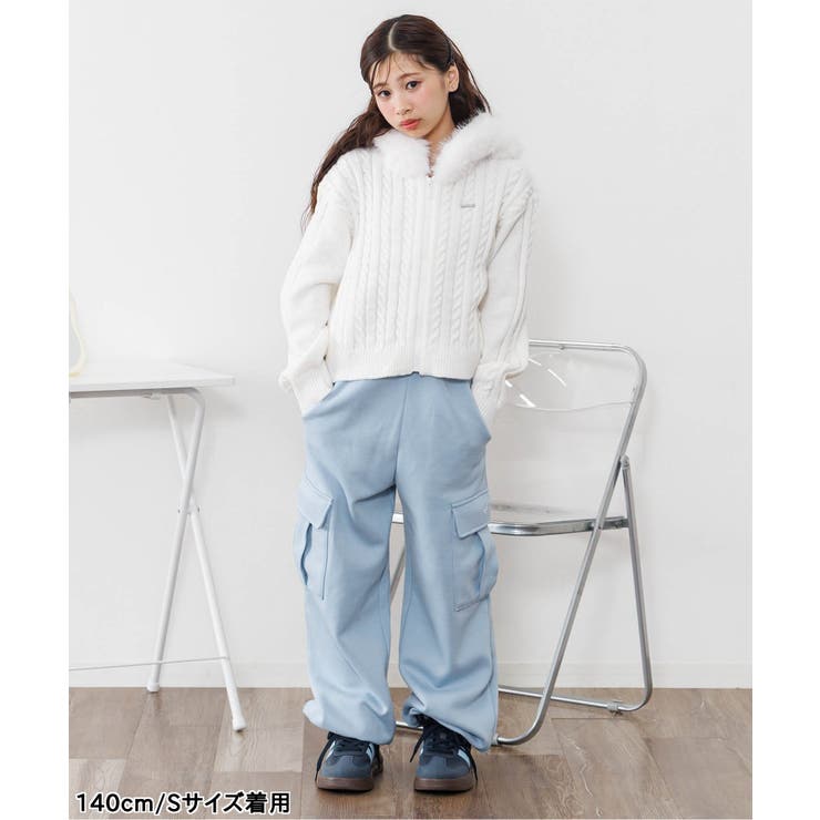 裏起毛フロントネームカーゴパンツ | F.O.Online Store | 詳細画像17 