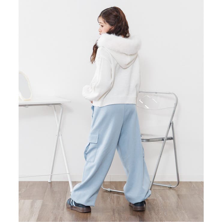 裏起毛フロントネームカーゴパンツ | F.O.Online Store | 詳細画像18 