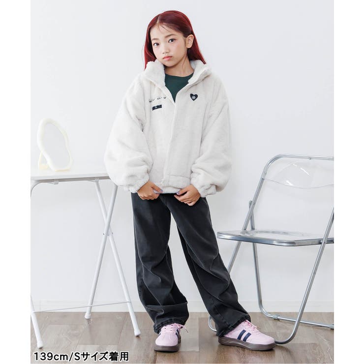 あったかフロントジップワイドパンツ | F.O.Online Store | 詳細画像5 