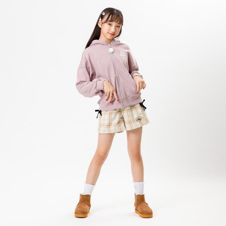 チェックレースアップショーパン[品番：FOKK0018194]｜F.O.Online