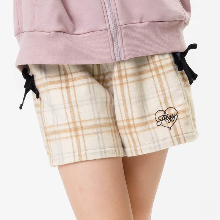 チェックレースアップショーパン[品番：FOKK0018194]｜F.O.Online