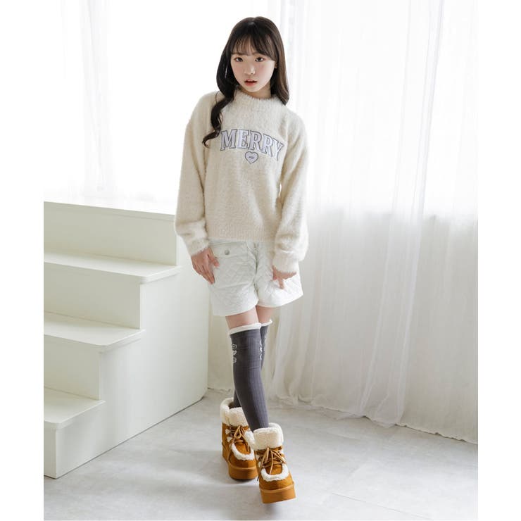 フラワーロゴニーハイソックス | F.O.Online Store | 詳細画像4 