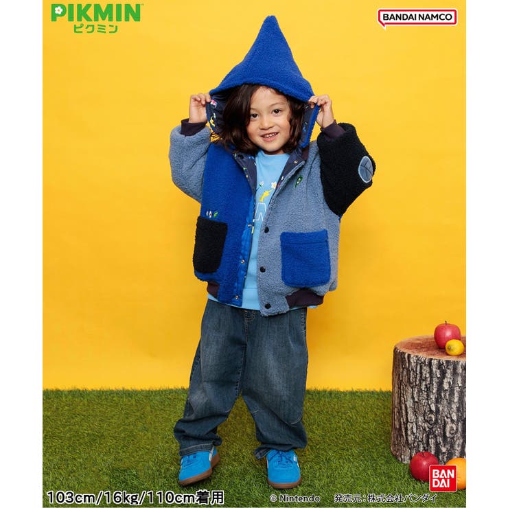 【ピクミン】リバーシブルボアブルゾン | F.O.Online Store | 詳細画像6 