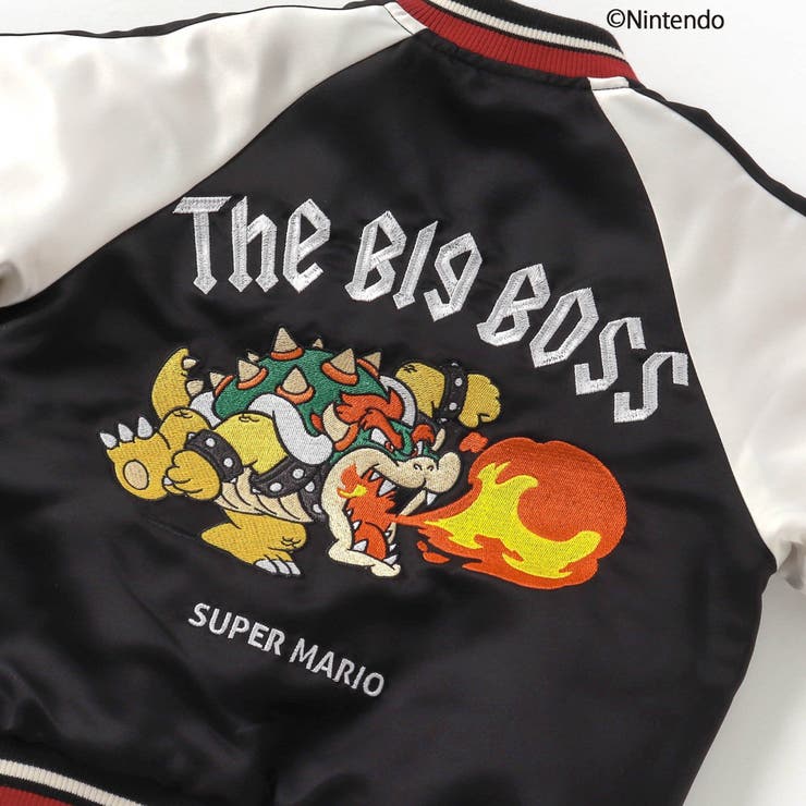 スーパーマリオ ジャケット 120〜130 スーパーマリオ スカジャン[品番：FOKK0018877]｜F.O.Online