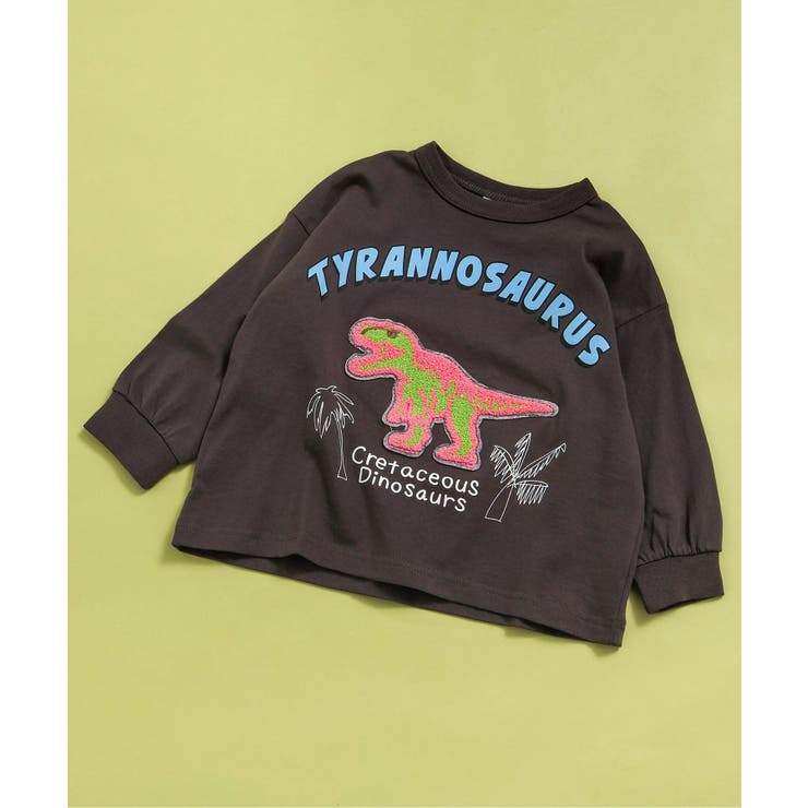 チャコール | 【リンク】ユニークサガラワッペンロンT | F.O.Online Store