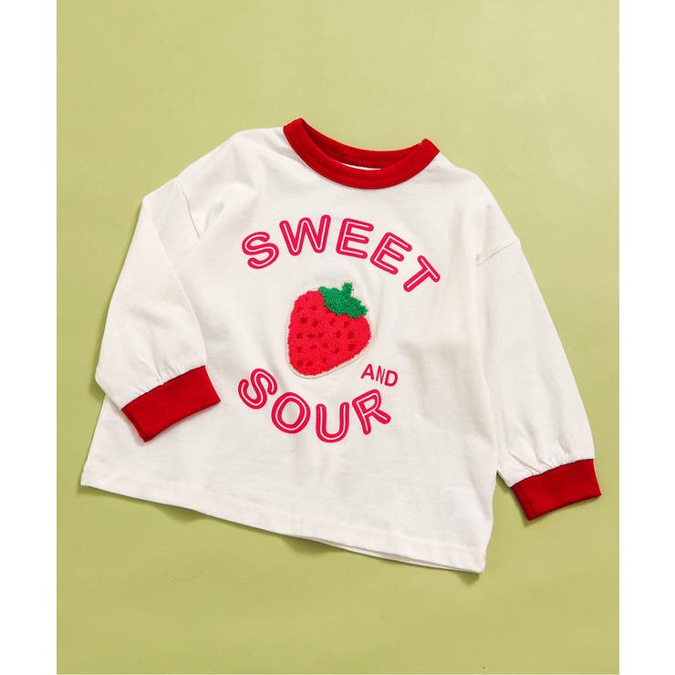 オフホワイト | 【リンク】ユニークサガラワッペンロンT | F.O.Online Store