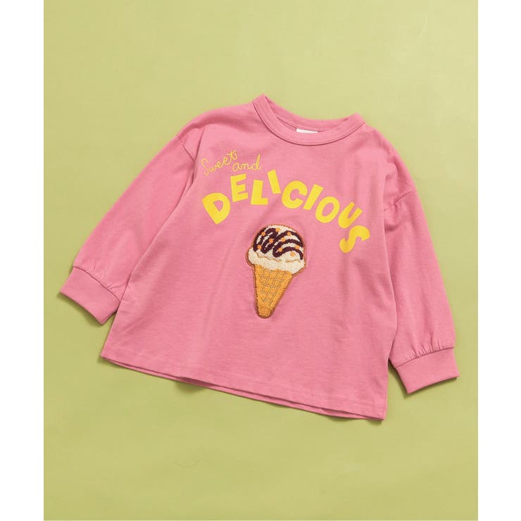 ピンク | 【リンク】ユニークサガラワッペンロンT | F.O.Online Store