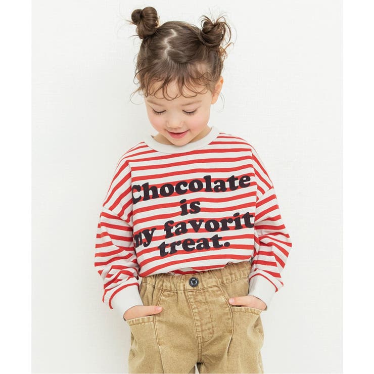 レッド | ロゴ＆ナンバリングTシャツ | F.O.Online Store