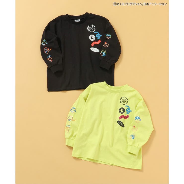 ちびまる子ちゃんコラボ 袖モチーフロンT | F.O.Online Store | 詳細画像11 