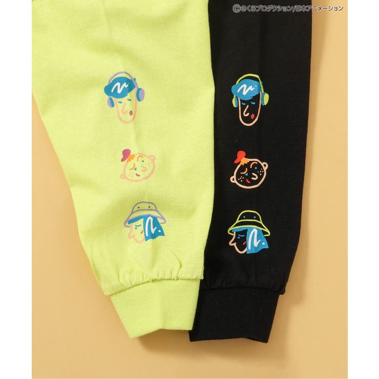 ちびまる子ちゃんコラボ 袖モチーフロンT | F.O.Online Store | 詳細画像13 