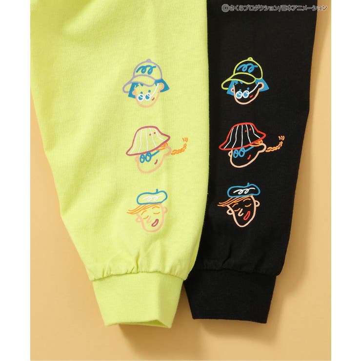 ちびまる子ちゃんコラボ 袖モチーフロンT | F.O.Online Store | 詳細画像14 