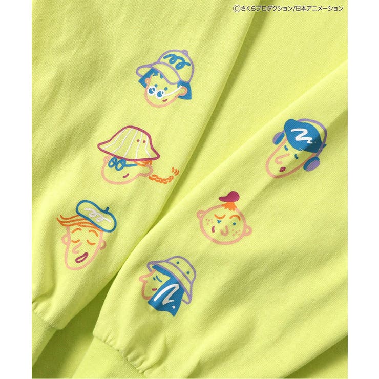 ちびまる子ちゃんコラボ 袖モチーフロンT | F.O.Online Store | 詳細画像9 