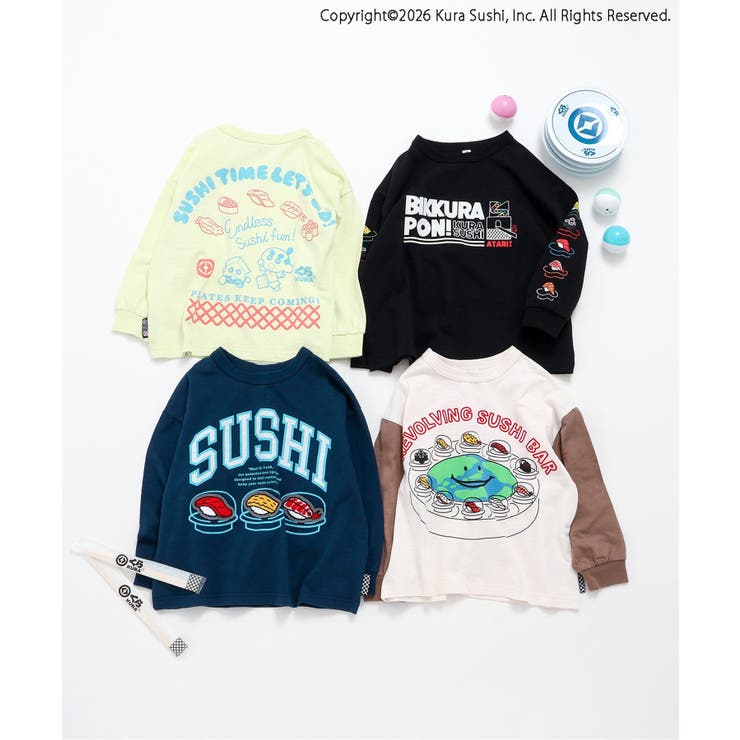 【リンク】防汚加工 くら寿司コラボ 4柄4色Tシャツ | F.O.Online Store | 詳細画像30 