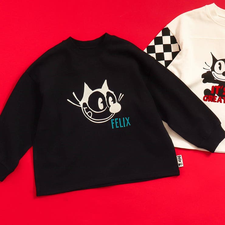 フィリックス・ザ・キャット】2柄2色Tシャツ[品番：FOKK0019068]｜F.O.