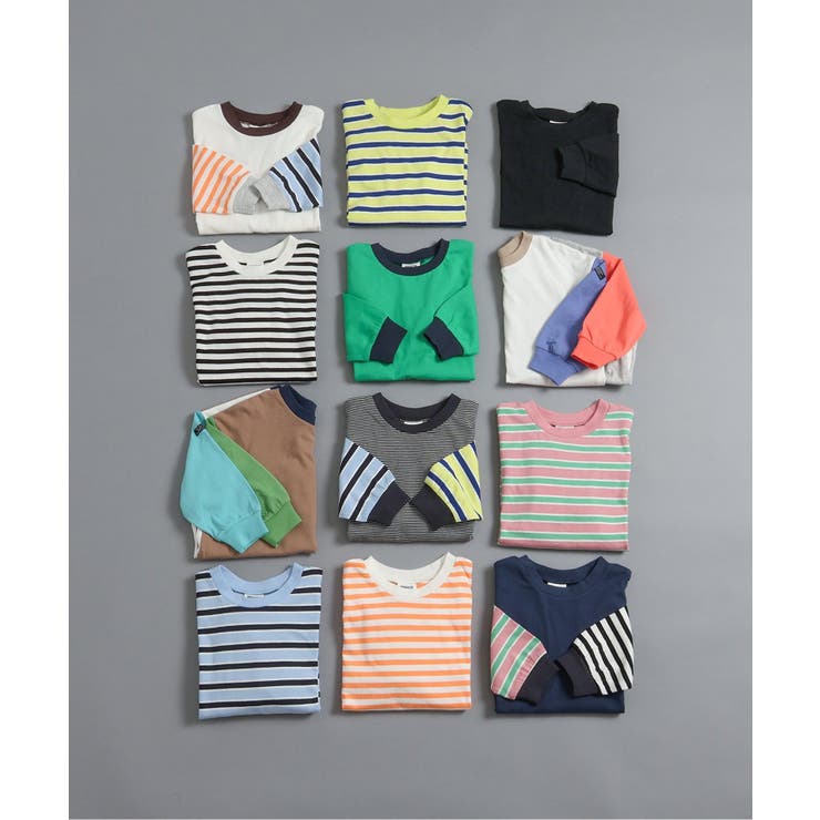 WEB限定  無地・ボーダーTシャツ | F.O.Online Store | 詳細画像21 