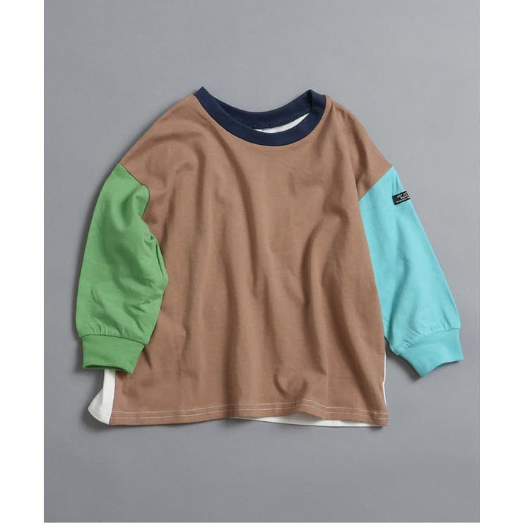 ブラウン | WEB限定  無地・ボーダーTシャツ | F.O.Online Store