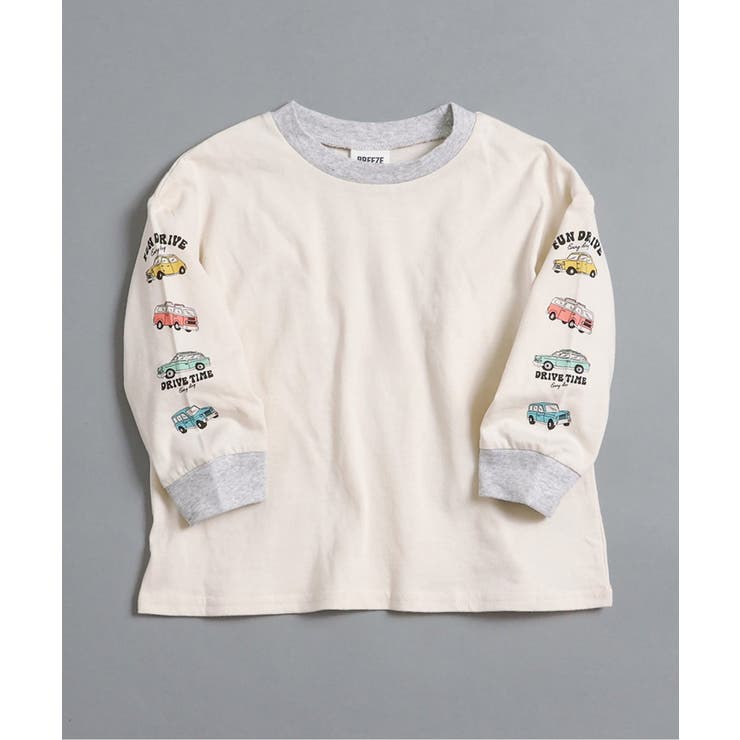 キナリ | WEB限定  袖イロイロプリントTシャツ | F.O.Online Store