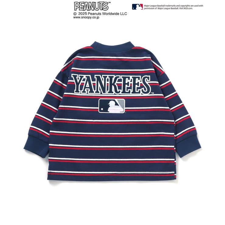 極美品　ファミリア　ピーナッツコラボ　長袖Tシャツ　ボーダー　ロンT スヌーピー 極美品 ファミリア ピーナッツコラボ 長袖Tシャツ ボーダー ロンT
