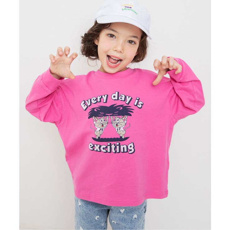 ピンク | グラフィックバリエーションロンT | F.O.Online Store