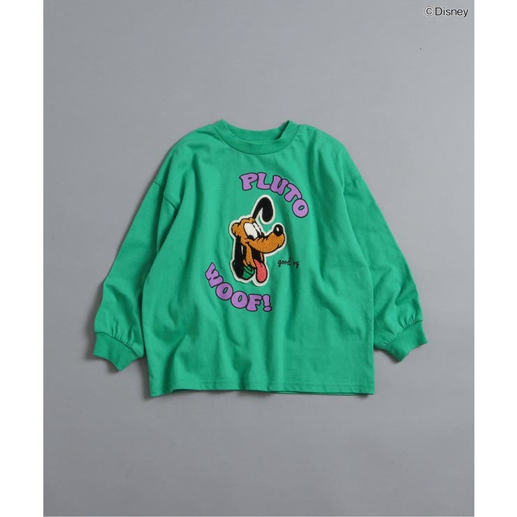 グリーン | WEB限定 ディズニーフレンズサガラモチーフTシャツ | F.O.Online Store