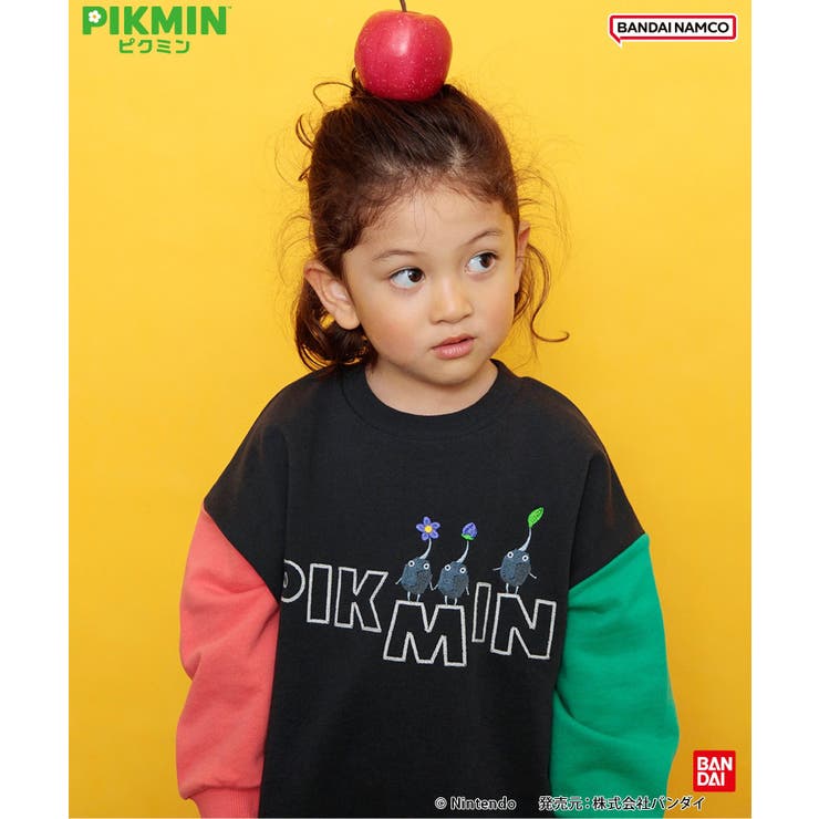 ブラック | 【ピクミン】カラフルトレーナー | F.O.Online Store