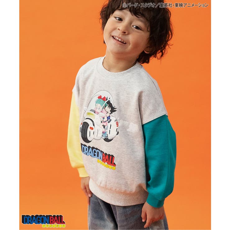 オフホワイト | 【リンク】ドラゴンボールコラボ モチーフトレーナー(キッズサイズ) | F.O.Online Store