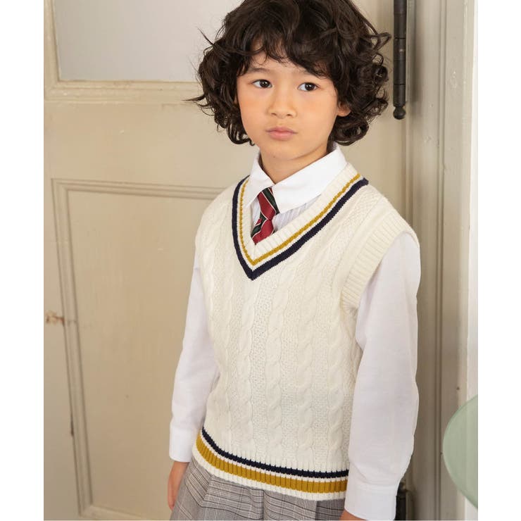 【洗える】フォーマルニットベスト 洗濯機で洗える | F.O.Online Store | 詳細画像1 