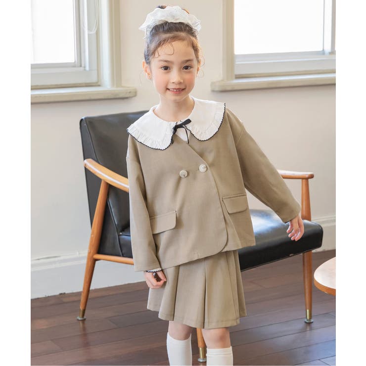 ベージュ | 【WEB限定】GIRLSフォーマルセットアップ | F.O.Online Store