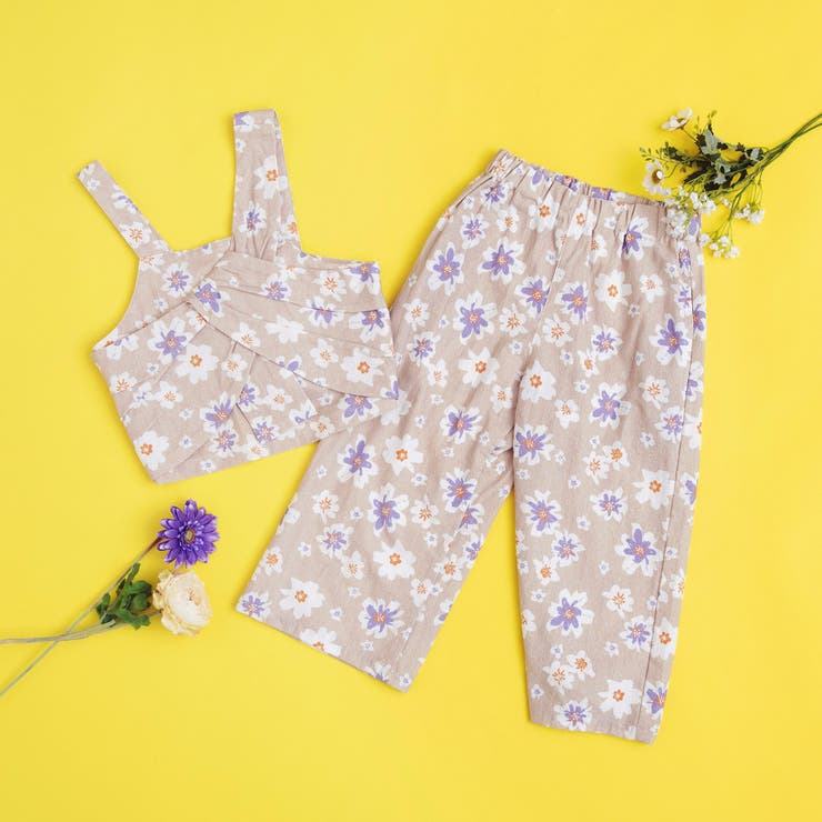 花柄3WAYセットアップ 9分丈[品番：FOKK0005748]｜F.O.Online Store