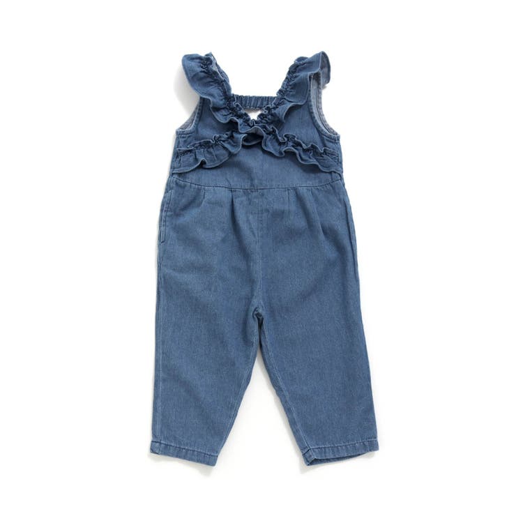 フリルデニムサロペット[品番：FOKK0005749]｜F.O.Online Store（エフ