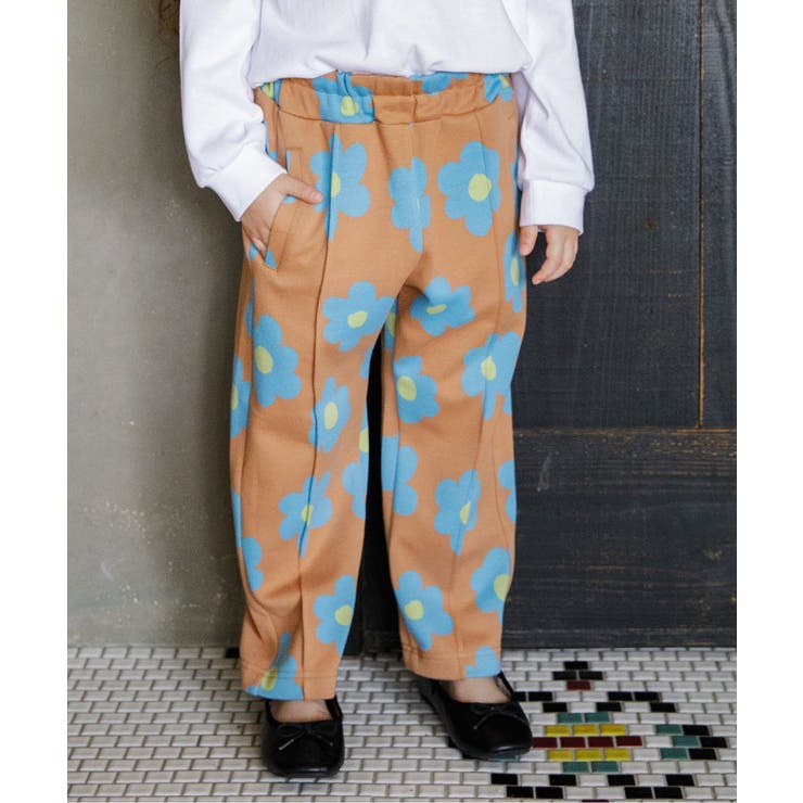 ブラウン | フラワージャガードカットソーパンツ  10分丈 | F.O.Online Store