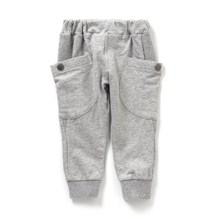 ブリストル　ソフ　キッズ　パンツ　120   グレー fcrb_k250008_black.jpg