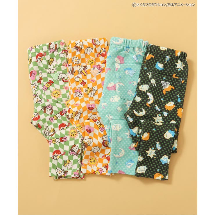 ちびまる子ちゃんコラボ 総柄DAISUKIパンツ  9分丈 | F.O.Online Store | 詳細画像21 