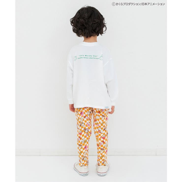 ちびまる子ちゃんコラボ 総柄DAISUKIパンツ  9分丈 | F.O.Online Store | 詳細画像9 