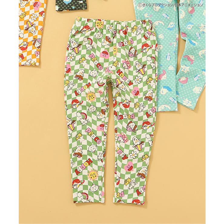 グリーン | ちびまる子ちゃんコラボ 総柄DAISUKIパンツ  9分丈 | F.O.Online Store