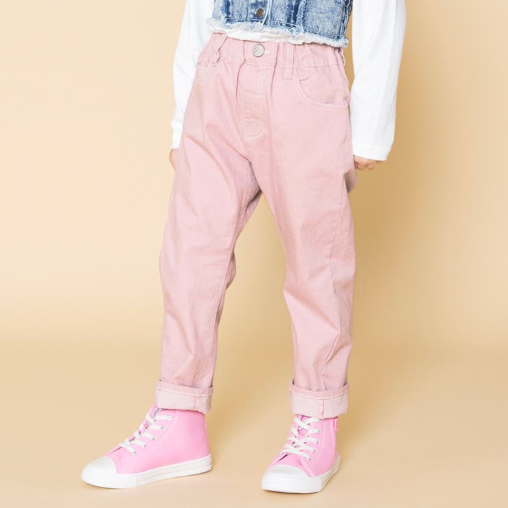 OHGA 迫ら POCKET FRILL テーパードパンツSサイズ