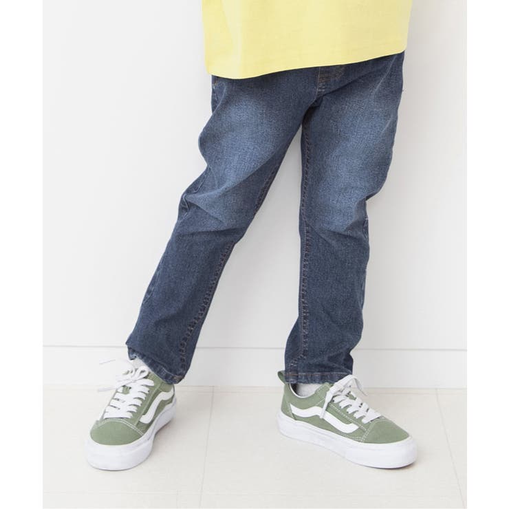 デニム | すぽ軽テーパードパンツ  10分丈 | F.O.Online Store