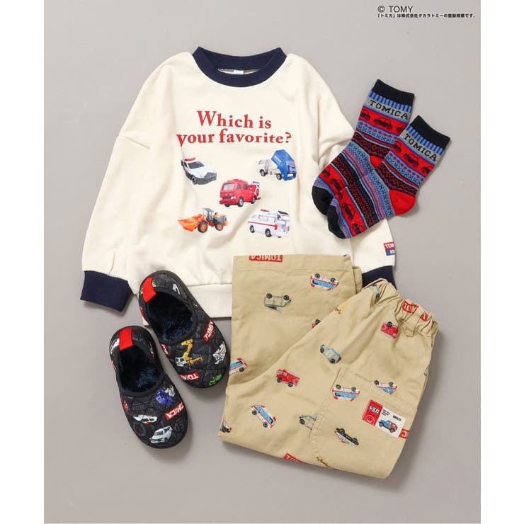 TOMICA×BREEZE 刺繍総柄パンツ  10分丈 | F.O.Online Store | 詳細画像20 