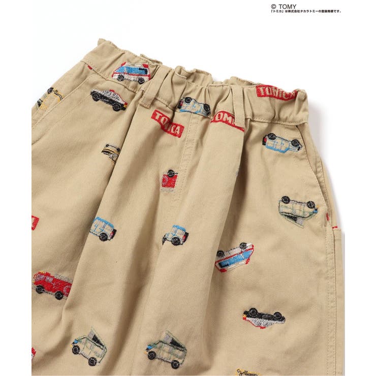 TOMICA×BREEZE 刺繍総柄パンツ  10分丈 | F.O.Online Store | 詳細画像4 