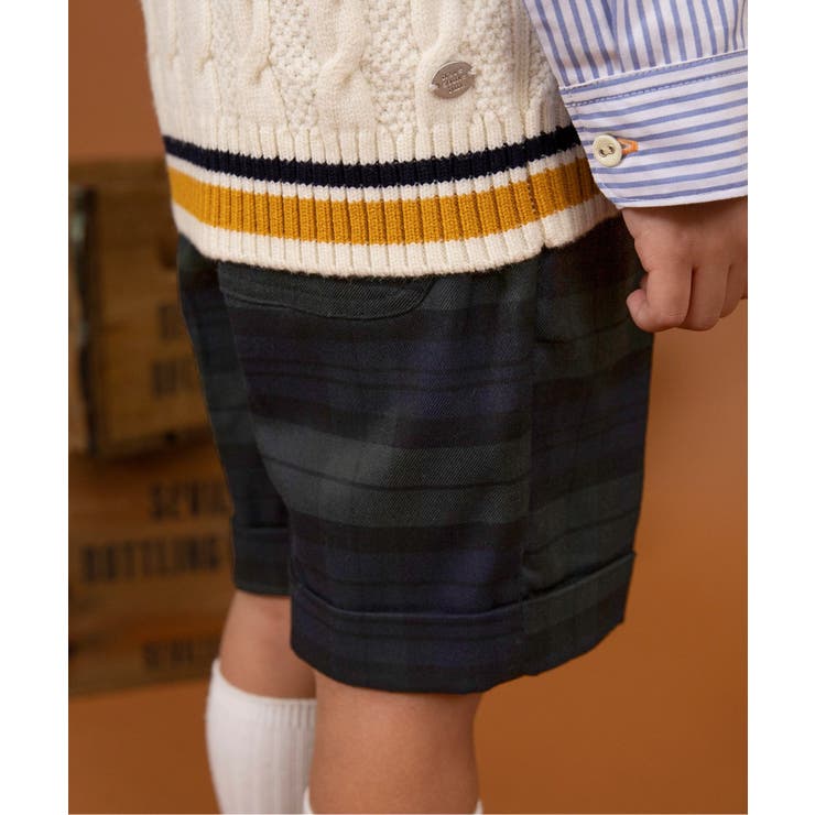 【リンク】フォーマルハーフパンツ_セットアップ可能  5分丈 | F.O.Online Store | 詳細画像5 