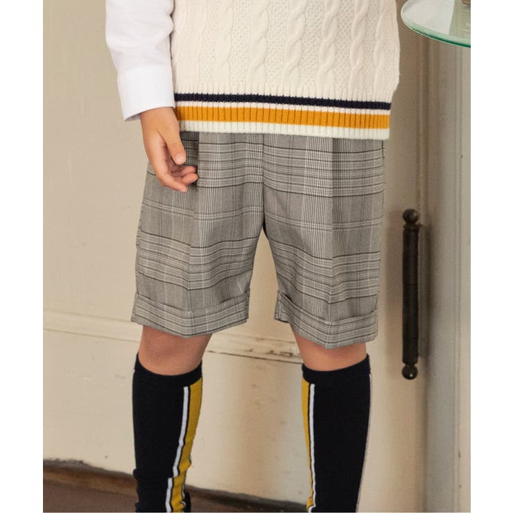 ＜フォーマル＞WEB限定 BOYSフォーマル半パンツ_セットアップ可 5分丈 | F.O.Online Store | 詳細画像1 