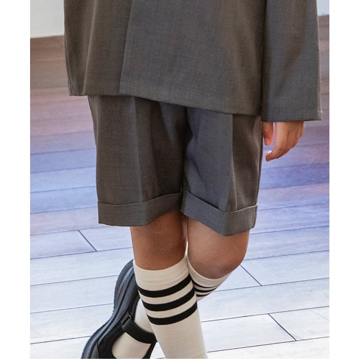 グレー | ＜フォーマル＞WEB限定 BOYSフォーマル半パンツ_セットアップ可 5分丈 | F.O.Online Store