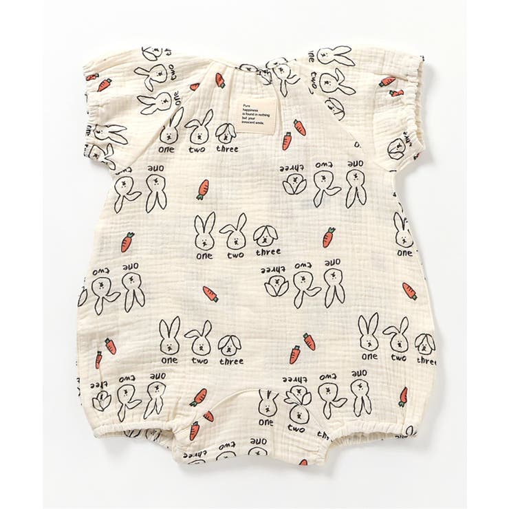 ねこ・うさぎガーゼロンパス | F.O.Online Store | 詳細画像9 