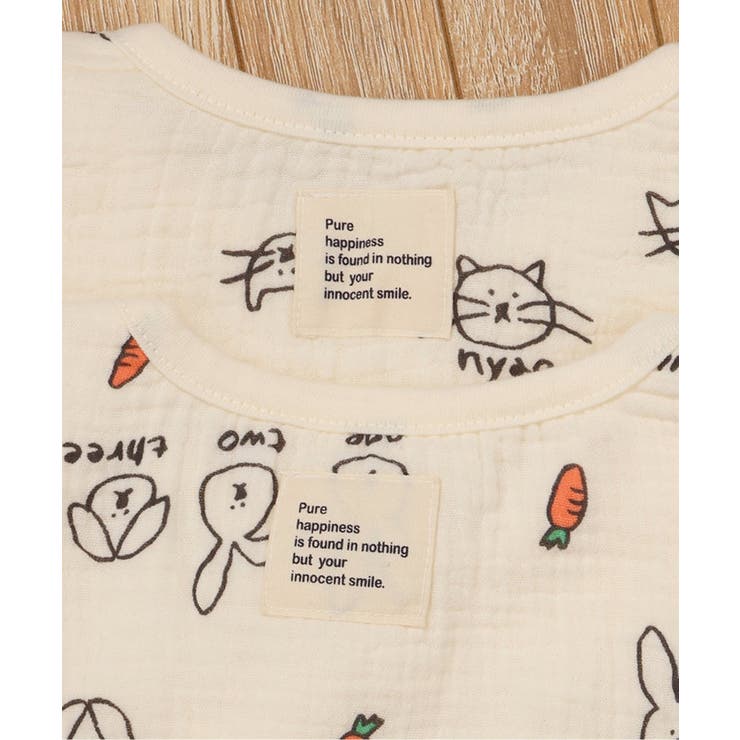 ねこ・うさぎガーゼスリーパー | F.O.Online Store | 詳細画像14 