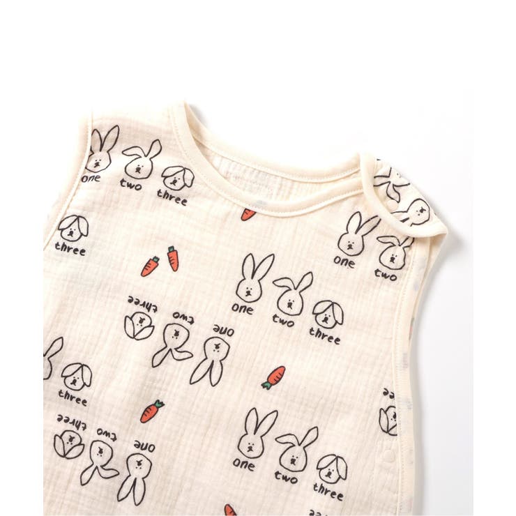 ねこ・うさぎガーゼスリーパー | F.O.Online Store | 詳細画像6 