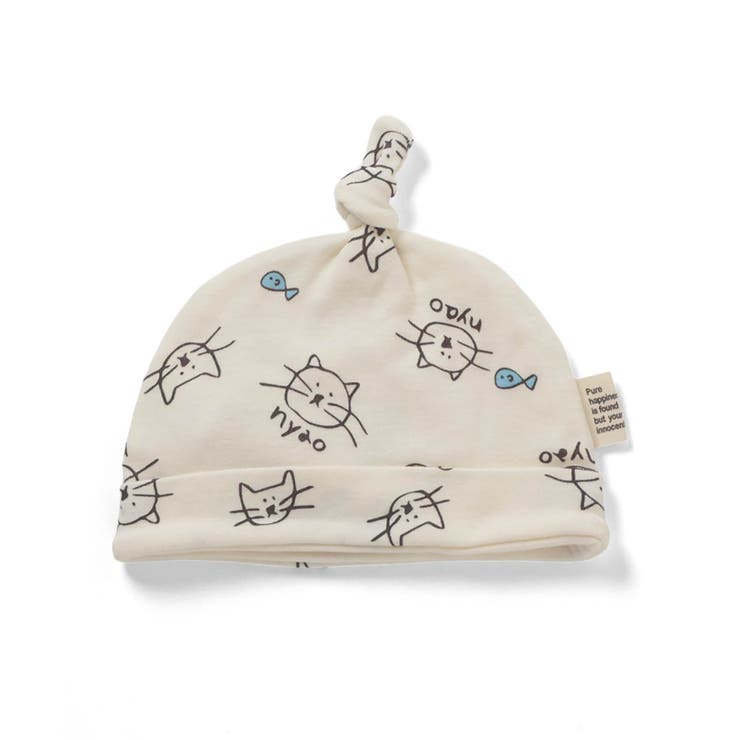 ねこ・うさぎガーゼ結び帽子 | F.O.Online Store | 詳細画像2 